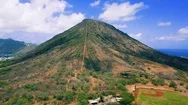 Aerial: Koko Head Crater On Oahu, Hawaii Stock Footage