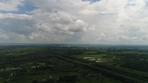 Aerial landscape Stock Footage 91624141