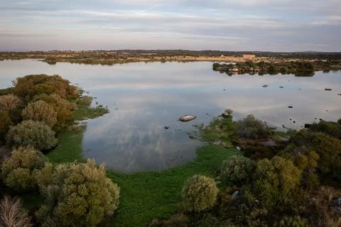 Aerial landscape Stock Photos