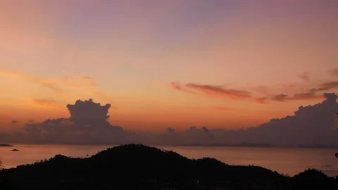 Aerial landscape view at Monkey Hill view point in Phuket thailand with pan.. Stock Footage 296090200