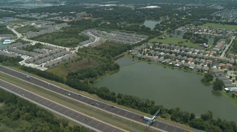 Aerial Large Apartment Complex 動画素材 732365