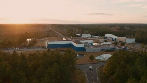 Aerial of the Laser Interferometer Gravitational-Wave Observatory (LIGO) in Stock Footage 117104561