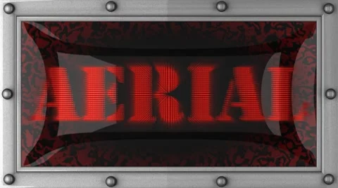 Aerial on led Видео 8663931