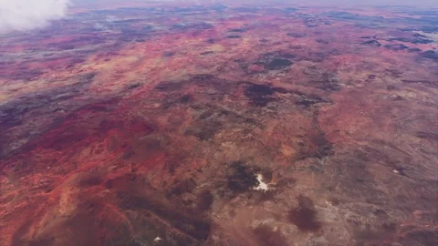 Aerial of the Libyan Desert. Libya Видео 307346208