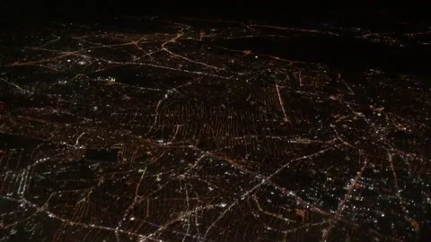 Aerial Look From a Plane Stock Footage 135675729