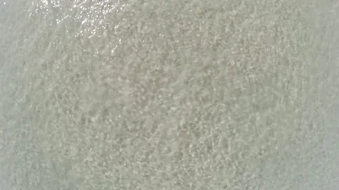 Aerial Looking down onto waves Cape Town South Africa Stock Footage 75187477