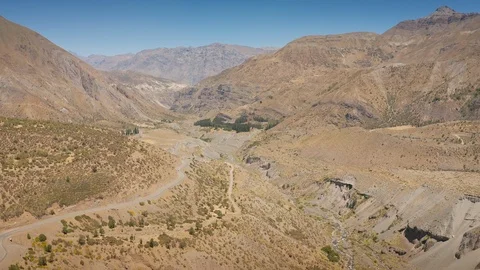Aerial MAIPO CHILE Stock Footage 104849344