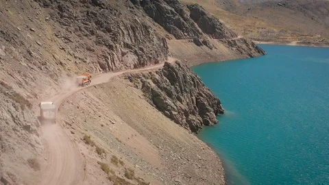 Aerial MAIPO CHILE Stock Footage 104850641