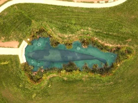 Aerial manipulation view Stock Photos