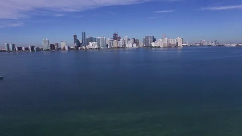 Aerial Miami Stock Footage 71498372