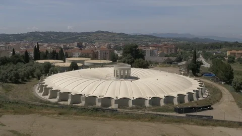 Aerial Mina pan Vídeos de archivo 99454376