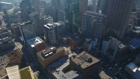 Aerial Minnesota Minneapolis September 2016 4K Stock Footage 72453853