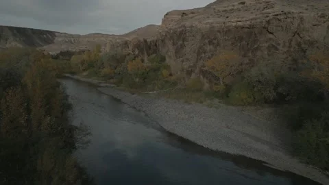 Aerial: the Moon Canyon, 4k Stock Footage 237164516