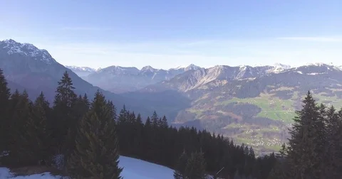 Aerial Mountain Landscape Stock Footage 75268681