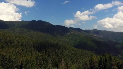 Aerial Mountain Landscape Video stock 77635277