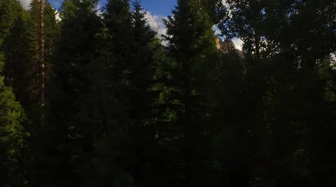 Aerial Mountain View Stock Footage 53373538