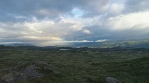 Aerial mountain view 動画素材 78246892