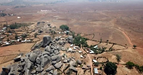 Aerial Mountain view Vídeos de archivo 127543206