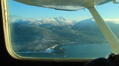 Aerial mountain view from plane 動画素材 51515765