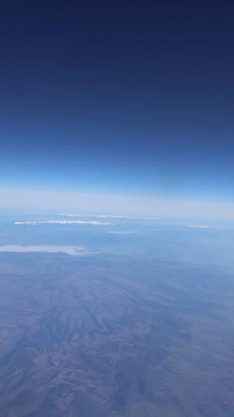 Aerial mountains from airplane Stock Footage 330903704
