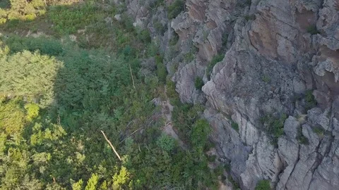 Aerial mountains Video stock 128532437