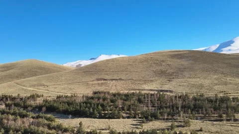 Aerial mountains landscape Vídeo Stock 237153870