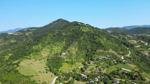 Aerial mountains landscape Stock-Footage 245478147