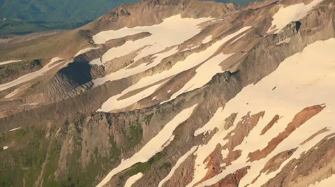 Aerial Mt Hood Stock Footage 31821080