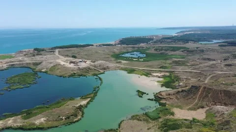 Aerial nature view Stock Footage 134015355