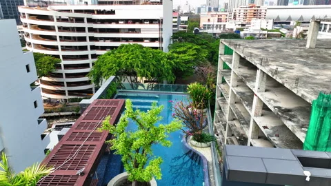 Aerial: Nautical Vessel Moving On River Stream, Drone Flying Forward Over Stock Footage 309420053