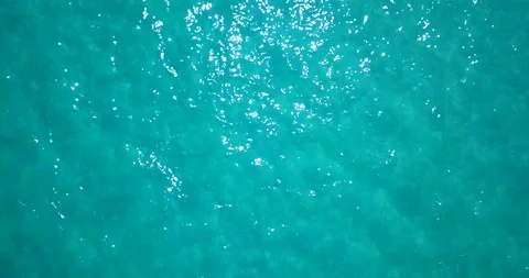 Aerial: Never endless sea surface view Stock Footage 88902998