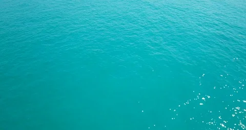 Aerial: Never endless sea surface view Stock Footage 88915496