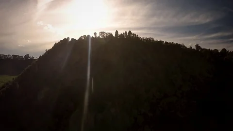 Aerial - New Zealand - Aerial 1 (60 fps) Stock Footage