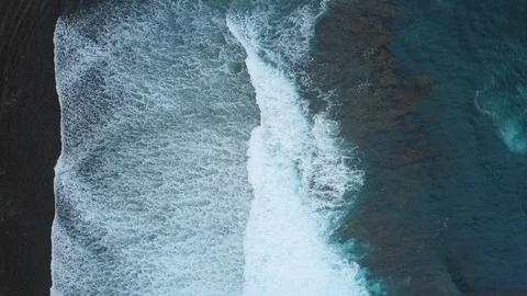Aerial. Ocean from above Stock Footage 95095142