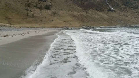 Aerial ocean beach View 動画素材 78389557