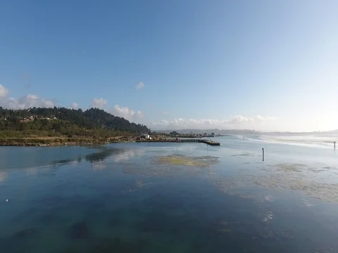 Aerial Ocean Pan Stockbeeldmateriaal 80531626