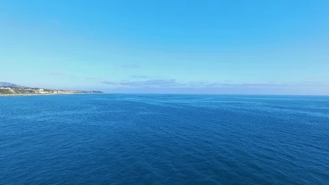 Aerial Ocean View Stock Footage 90770787
