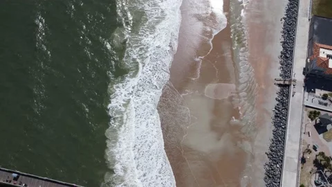 Aerial Ocean Views Stock-Footage 220355637