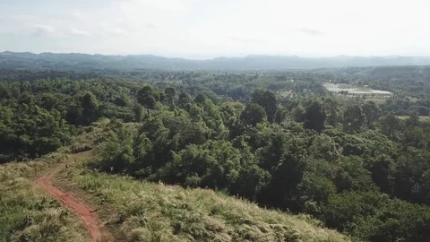 Aerial Offroad Track Stock Footage 84595080