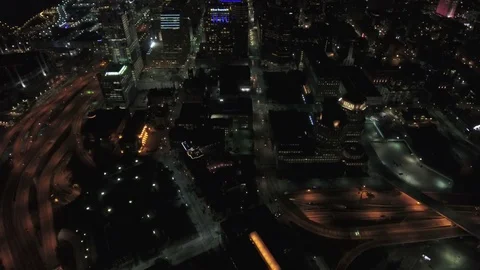 Aerial Ohio Cincinnati September 2016 4K Stock Footage 72829271