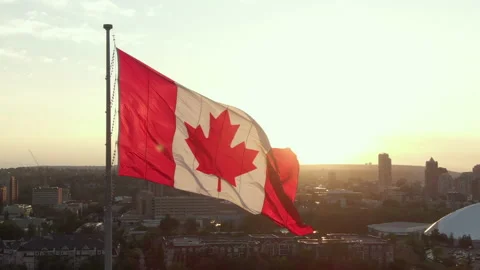 Canada Flag 4K Stock Video Footage | Royalty Free Canada Flag 4K Videos |  Pond5