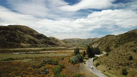 Aerial over Arthur's Pass 库存影片 101845652