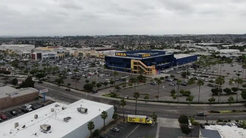 Aerial Over Carson Mall Stock Footage 244246536