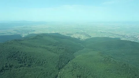 Aerial over mountains Stock Footage 46630037