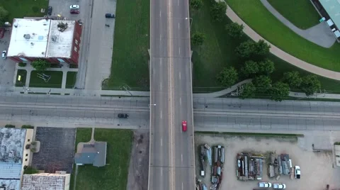 Aerial over Road Vidéo 67338262