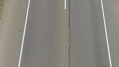 Aerial over the road Stock-Footage 83686063