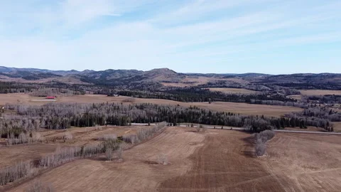 Aerial Over Rolling Hills Stock Footage 131288985