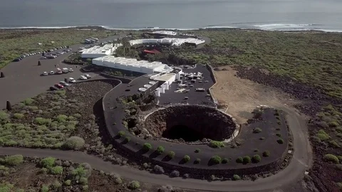 Aerial panoramic footage camera flight above the landscape housing Stock Footage 85016381