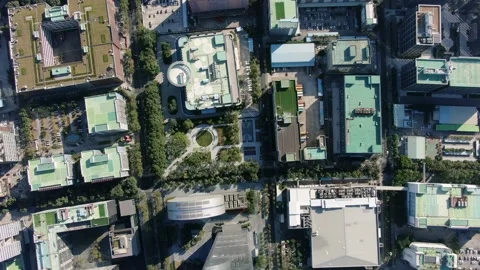 Aerial pass above Middle class Suburban ... | Stock Video | Pond5