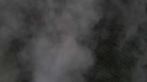 Aerial perspective view of flying over clouds clouds. Stock Footage 145399680